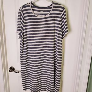 Striped T Shirt Dress
